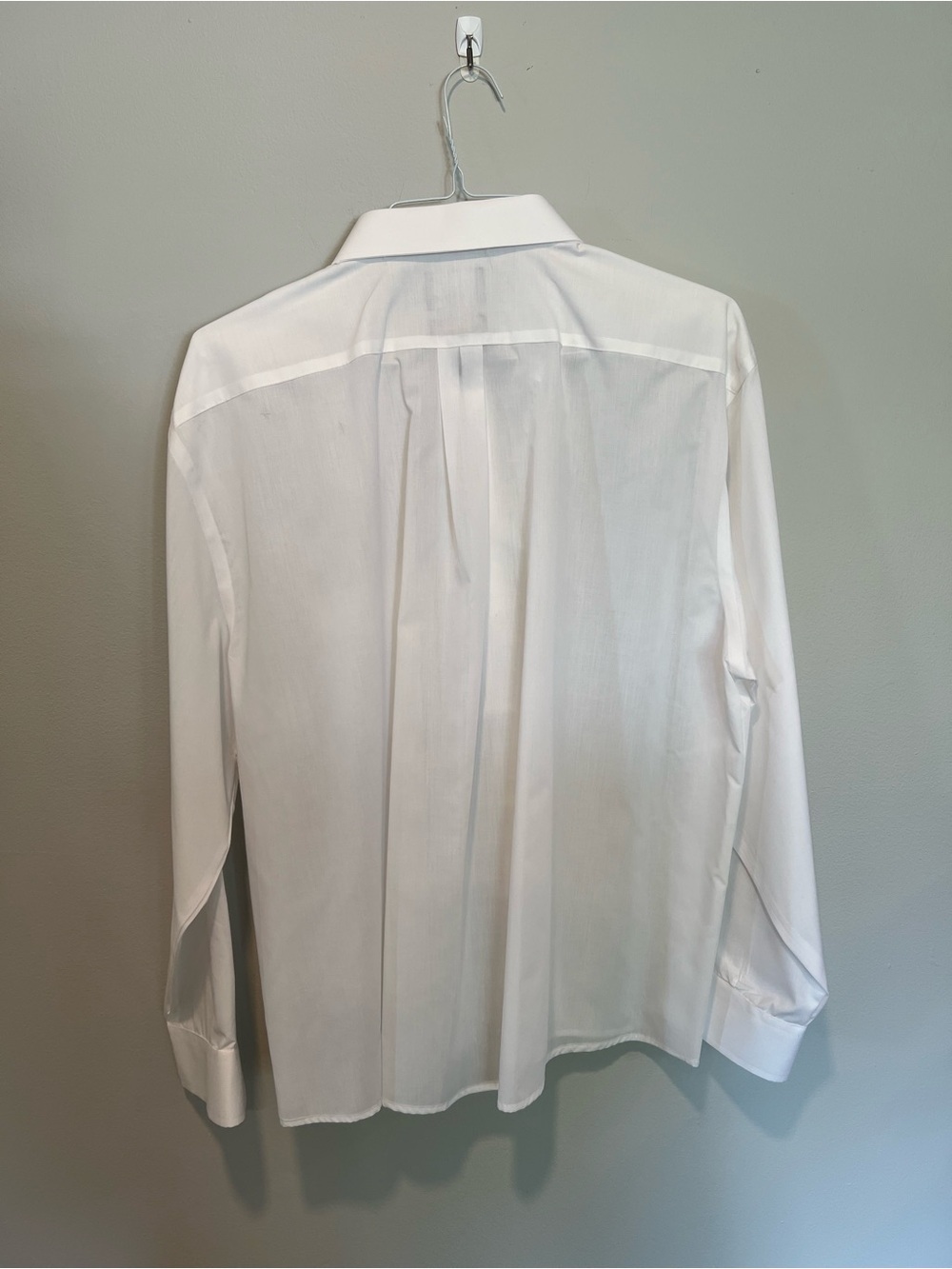 Stafford Men’s White Dress Shirt 18 36/37 Regular Fit Easy-Care Broadcloth - Picture 3 of 3